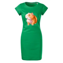 Morča - kreslené, bielo oranžové