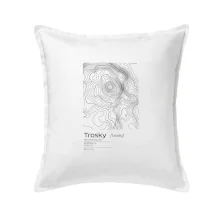 Trosky - vrstevnice v obdĺžniku