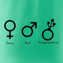 Muž žena programátor