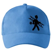 Kominík logo + nápis na zádech