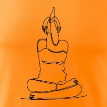 Jóga v sede jedným ťahom