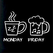 Monday - Friday - Coffee Beer Monday - Friday - Coffee Beer