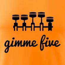 Gimme five - daj mi päť - päťvalec Gimme five - daj mi päť - päťvalec