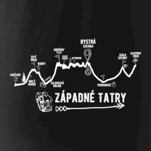 Profil kopca Západné Tatry