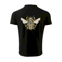 Steampunk včela farebná Steampunk včela farebná