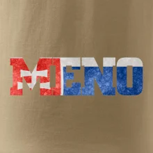 Slovenská vlajka - Váš nápis