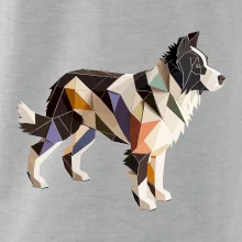 Border kólia zlepená z papiera