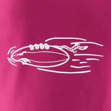 Americký futbal letiaca lopta