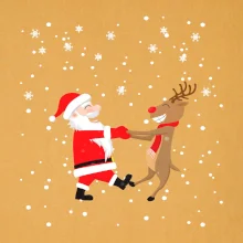 Tancujúci Santa a sob Tancujúci Santa a sob