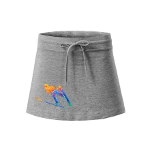 Skokan na lyžiach splash