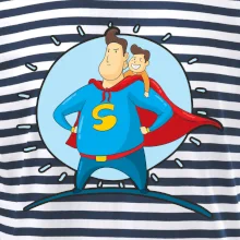 Táta superman - chlapec