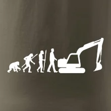 Evolúcia bager veľký