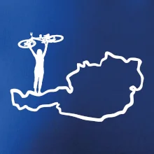Cyklistka - Mapa Rakúska