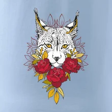 Rys s červenými ružami (Pecka design)