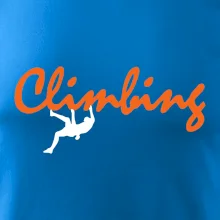 Climbing písací text