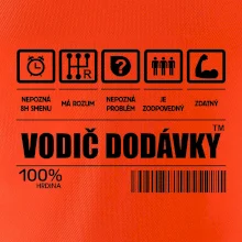 Čiarový kód - Vodič dodávky
