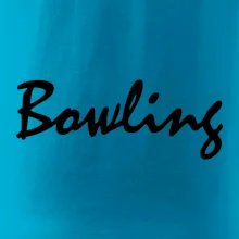 Bowling nápis písacie Bowling nápis písacie