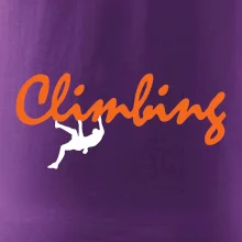 Climbing písací text