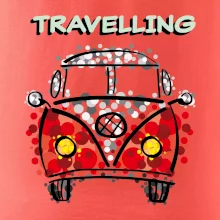 Traveling kreslené auto (lulu_art)