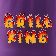 Grill King ohnivý nápis