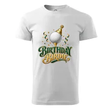 Narozeninové birdie s golfovým míčkem