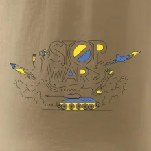 Stop war - Ukrajinské farby