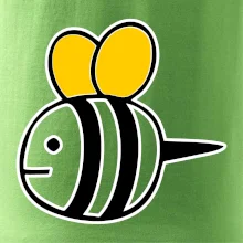 Včielka kreslená
