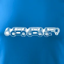 Cyklistická reťaz nákres