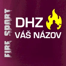 DHZ - Váš názov - FLUO + Reflexná potlač