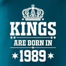 Kings are born in 1989 Kings are born in 1989