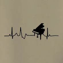 Piano ekg - krídlo