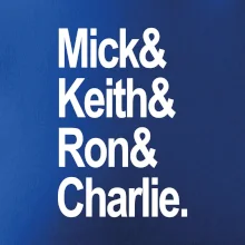 Mick Keith Ron Charlie