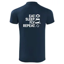 Eat sleep fly repeat Eat sleep fly repeat