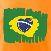 Brazília vlajka srdca