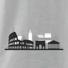 Rím silueta pamiatky