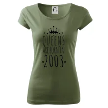 Queens are born in 2003