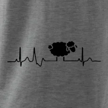 EKG čierna ovečka