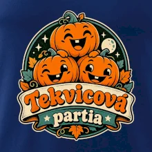 Tekvicová partia - tri veselé tekvice retro