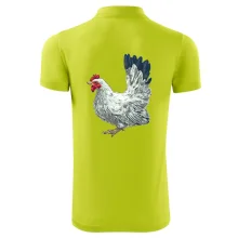 Sliepka kreslená biela Sliepka kreslená biela