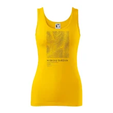 Králický Sněžník - vrstevnice v obdĺžniku