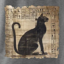 Egyptské hieroglyfy mačka