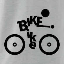 Bike nápis postava