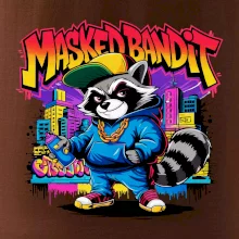 Mýval - masked bandit graffiti