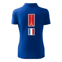 Paríž známka farebná