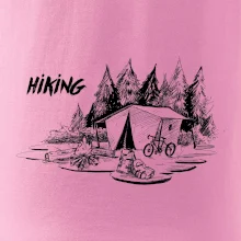 Hiking - obrázok kreslený