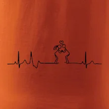 EKG zamilovaný pár EKG zamilovaný pár