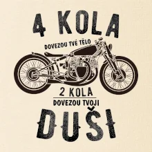 4 kolesá vs 2 kolesá