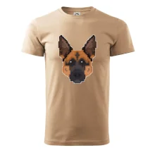 Nemecký ovčiak - Rozpixelovaný