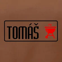 Tričko na grilovanie s vlastným menom