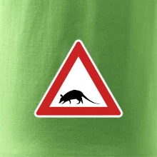 Dopravná značka - krysa